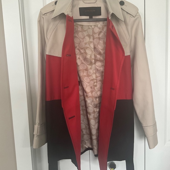Coach trench coat - Picture 3 of 4